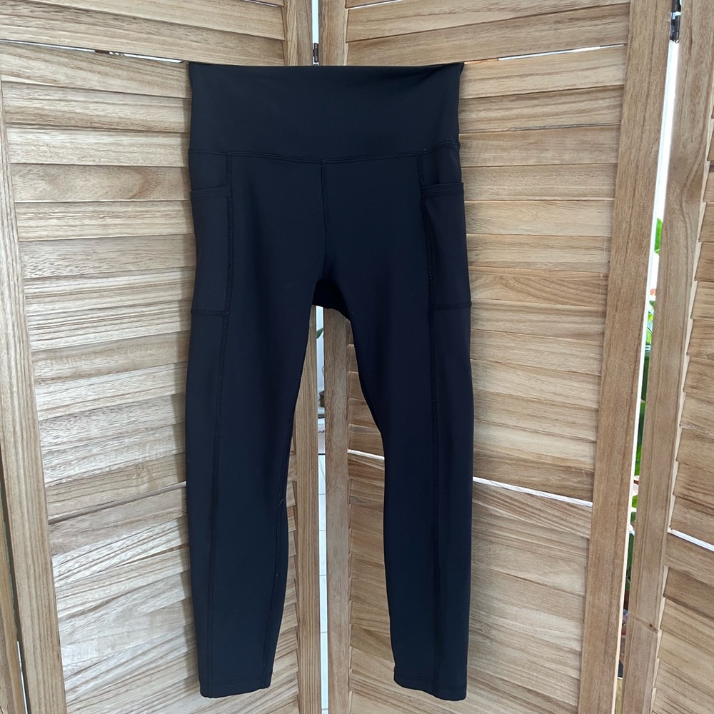 Black High-Waisted Leggings